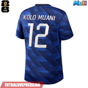 Lacne Muži Futbalové dres Francúzsko Randal Kolo Muani #12 MS 2026 Krátky Rukáv - Domáci